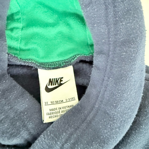 Navy and Green Nike Hoodie and Jogger Set - Picture 6 of 9